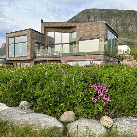 Beach Front Appartments In Design Eco-Villa Ulsteinvik Exterior photo